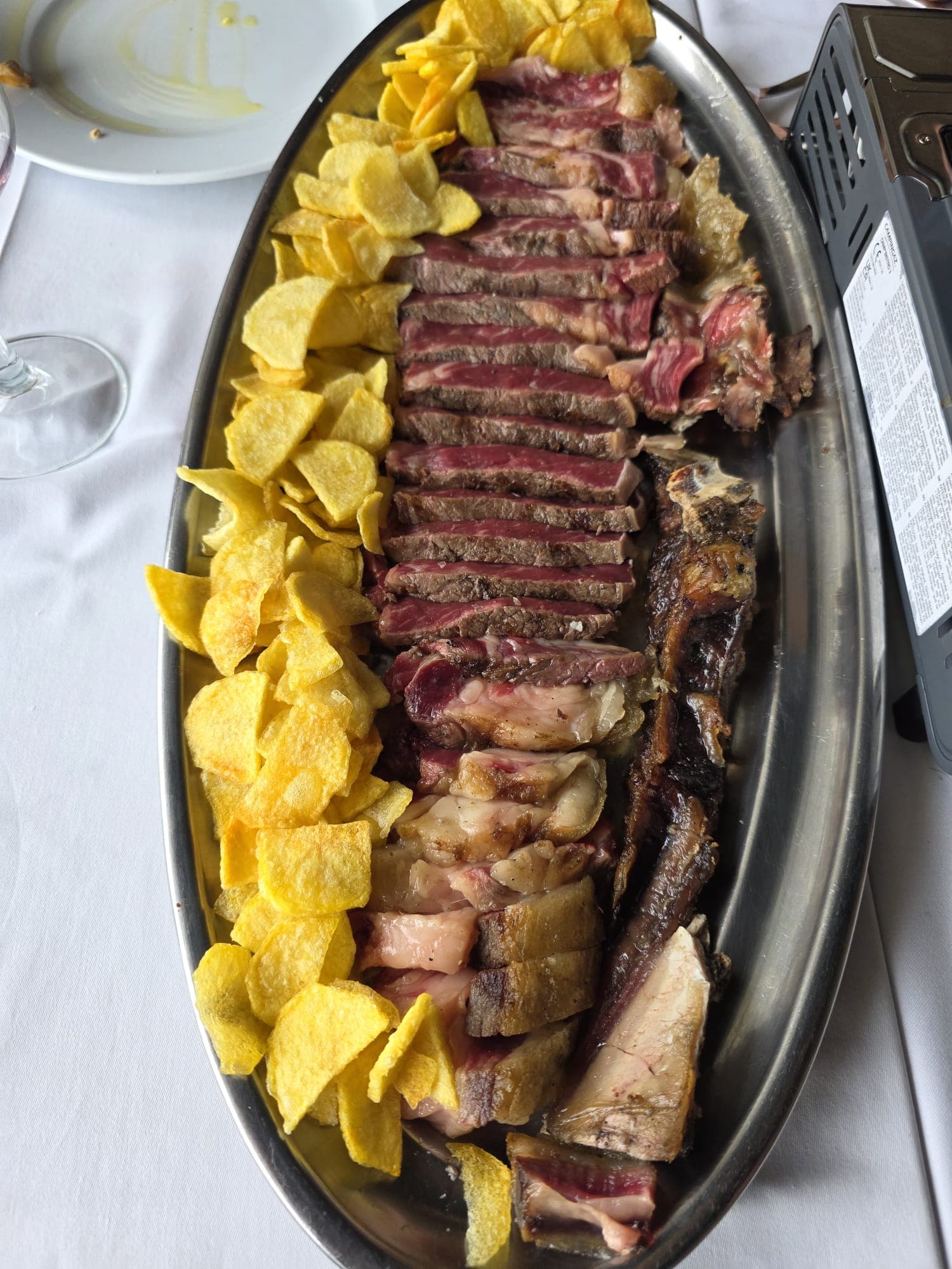 Txuleta de vacuno a la brasa